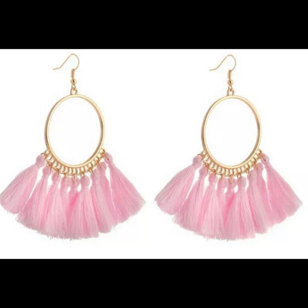 🔥Fringe BOHO Dangle Earrings NWT🏷 - Picture 8 of 8